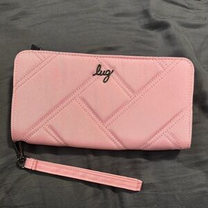 Lug Pink Quilted Women's Wallet